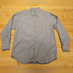 Harrods Men's 100% Cotton Long Sleeve Button Down Shirt Size XL